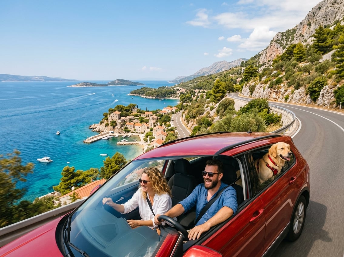 Tips til kør selv ferie i Kroatien med hund